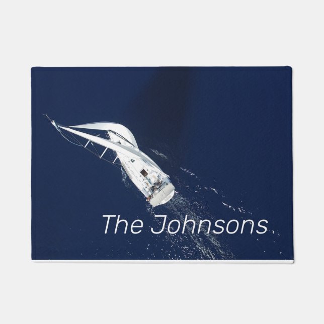 Segel Freedom Bird's Eye View Fußmatte (Vorderseite)