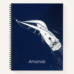 Segel Freedom Bird's Eye View Notizbuch