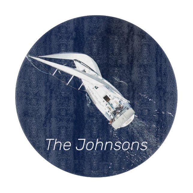 Segel Freedom Bird's Eye View Schneidebrett (Vorderseite)