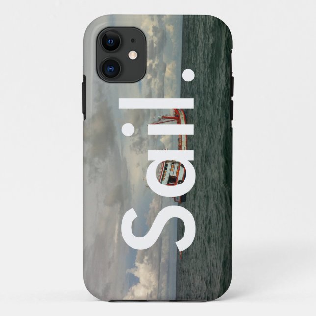 Segel-Kasten Case-Mate iPhone Hülle (Rückseite)