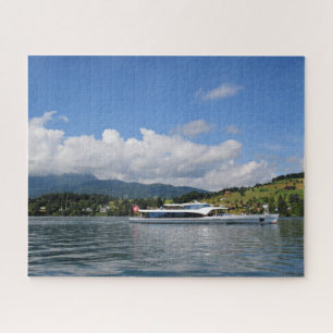 Segel Lake Lucerne Schweiz - 16x20 - 520 Stk. Puzzle