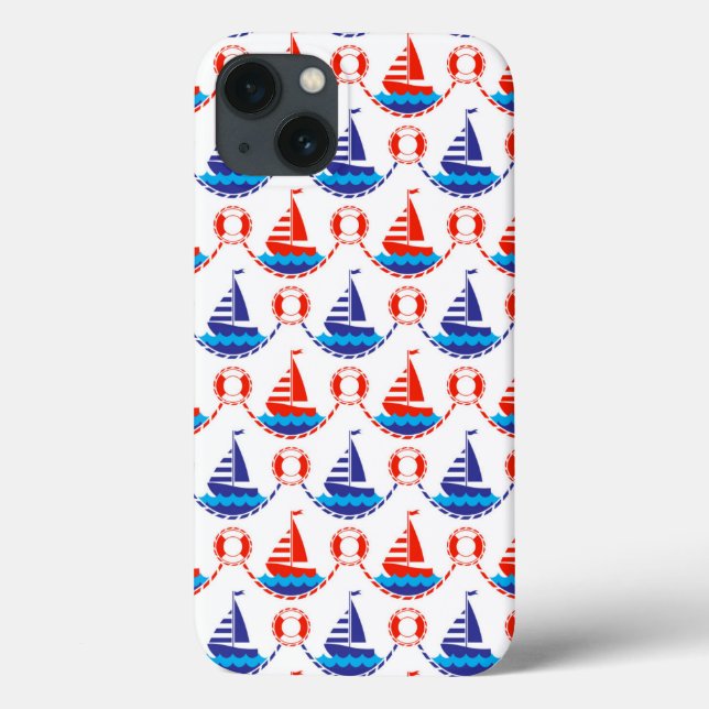 Segel-Muster Case-Mate iPhone Hülle (Rückseite)