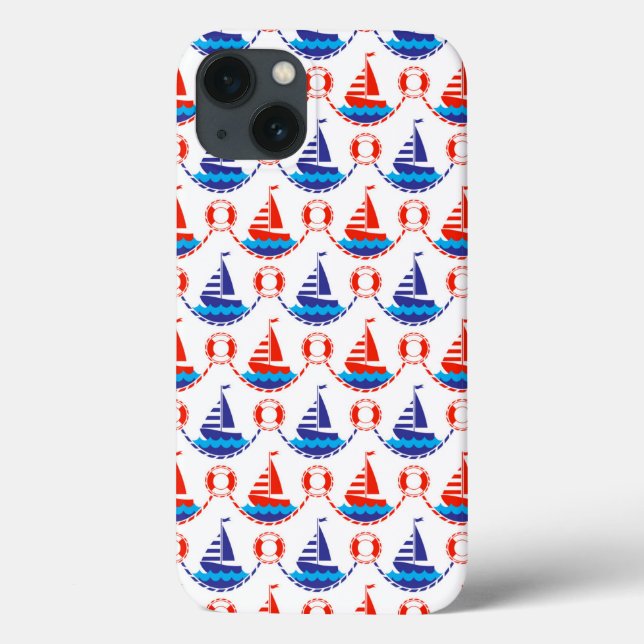 Segel-Muster Case-Mate iPhone Hülle (Rückseite)