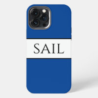 SEGEL Nautical Sportlich Fette Tiefe Blau Weiße St
