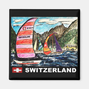 Segel-Schweizer-Magnet Magnet