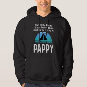 Segel-Segelyacht Liebe mehr als Boot Papa Gran Hoodie