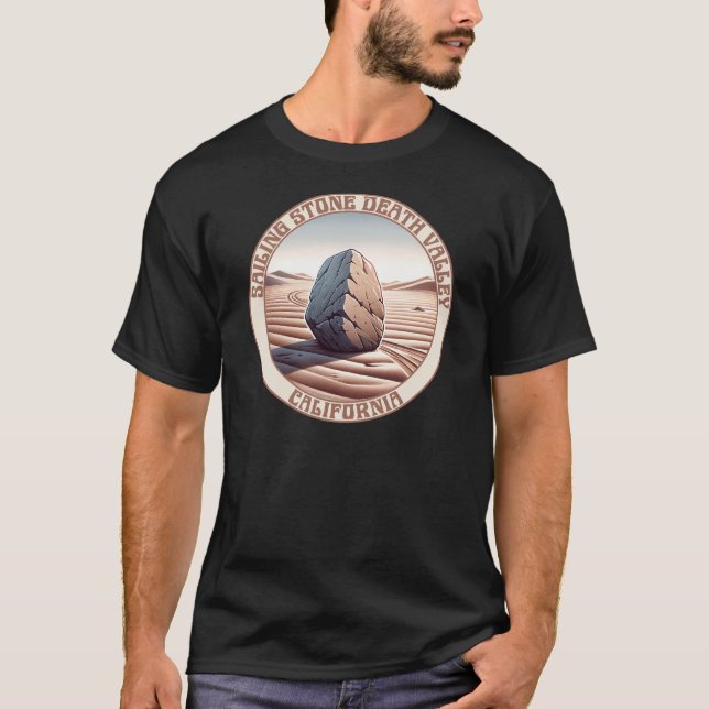 Segel Stone Death Valley Kalifornien T-Shirt (Vorderseite)