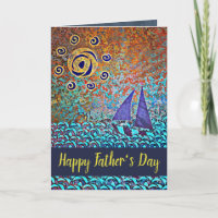 Segel the Sea Vatertag Card