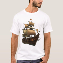 Segel- und Anchor-T - Shirt - Die Reise des Lebens