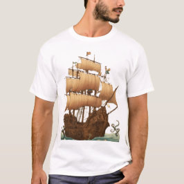 Segel- und Anchor-T - Shirt - Die Reise des Lebens