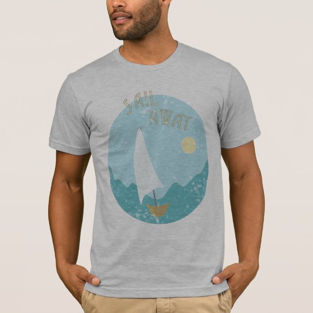 Segel weg T-Shirt (Vorderseite)
