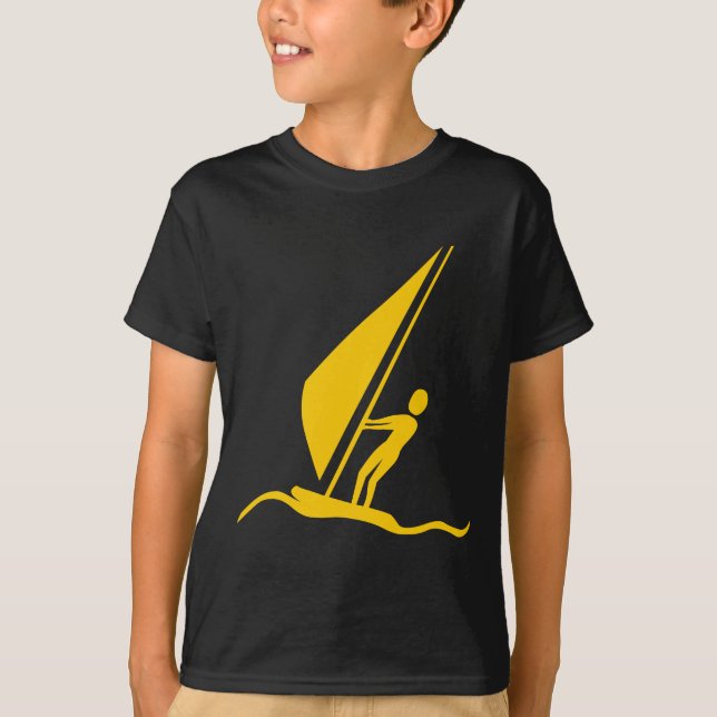 Segelboarding - Amber T-Shirt (Vorderseite)