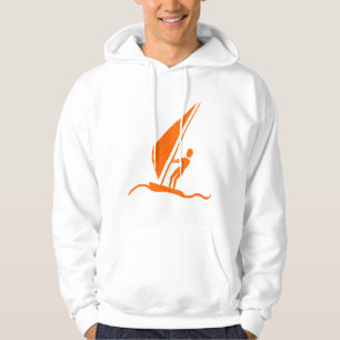 Segelboarding - Orange Hoodie