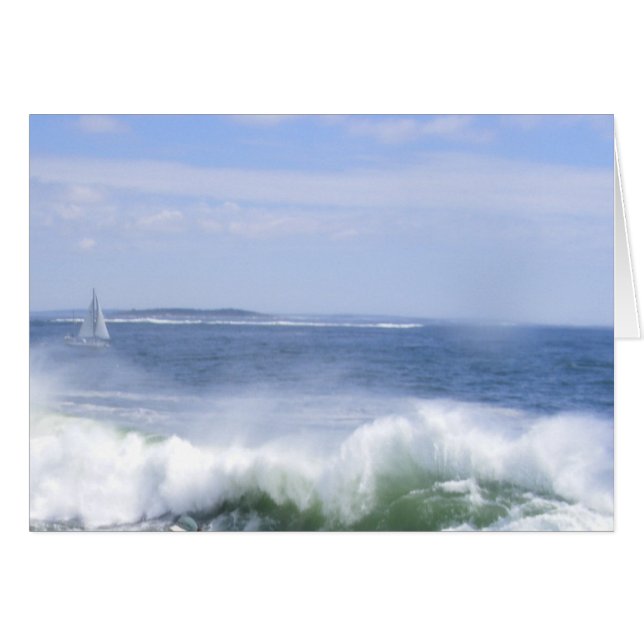 Segelboot (Vorderseite (Horizontal))