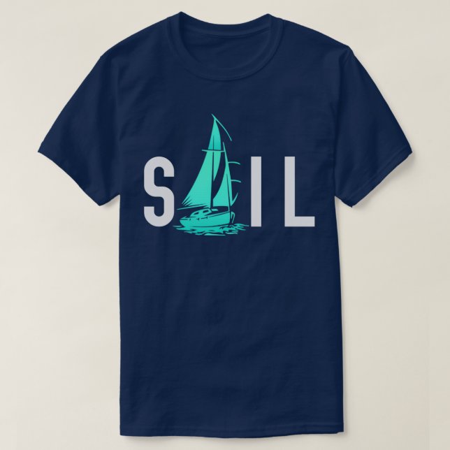 Segelboot 3 T-Shirt (Design vorne)