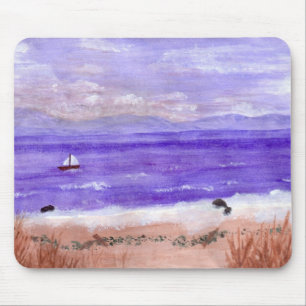 SEGELBOOT-ANSICHT MOUSEPAD