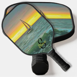 Segelboot auf Banderas Bay 0884 Pickleball Schläger