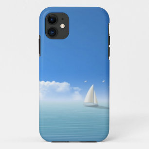 Segelboot auf dem Horizont Case-Mate iPhone Hülle