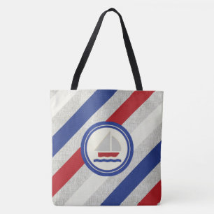 Segelboot auf der Classic Stripes Bag