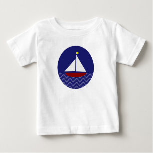 Segelboot Baby T-shirt