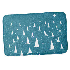 Segelboot Badematte