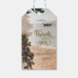 Segelboot Blume Strand Geschenkanhänger