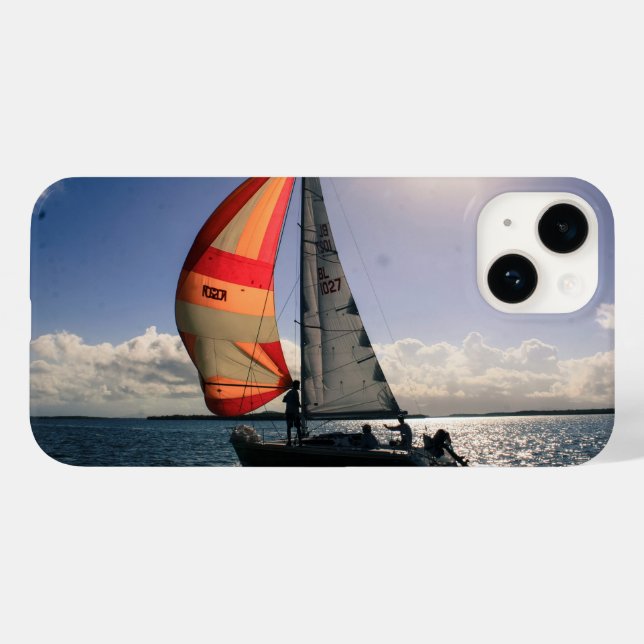 Segelboot Case-Mate iPhone Hülle (Rückseite (Horizontal))