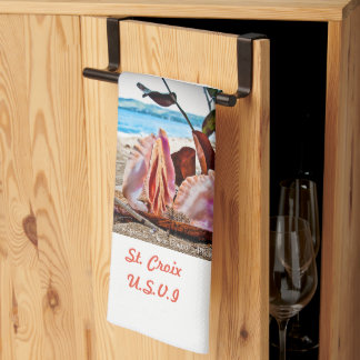 Segelboot Conch Muschel Handtuch 