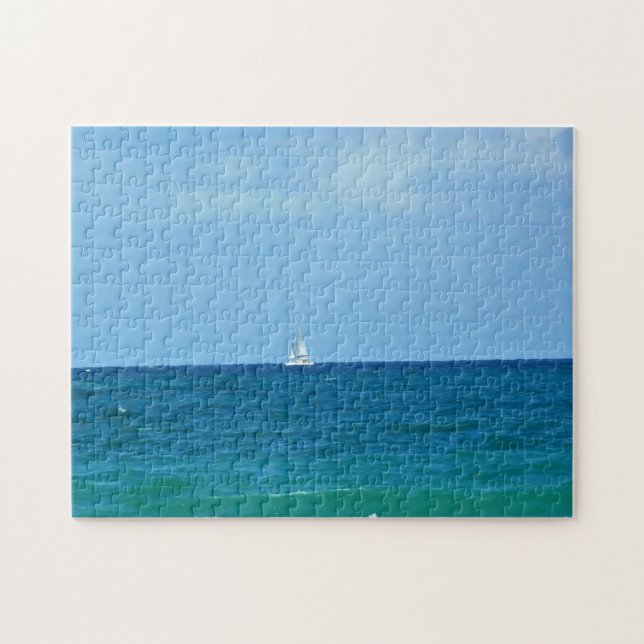 Segelboot, Fort Lauderdale, Florida Puzzle (Horizontal)