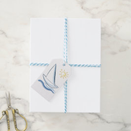 Segelboot Geschenkanhänger