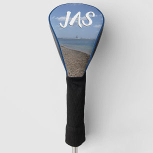 Segelboot in der Ferne bei St. Thomas Golf Headcover