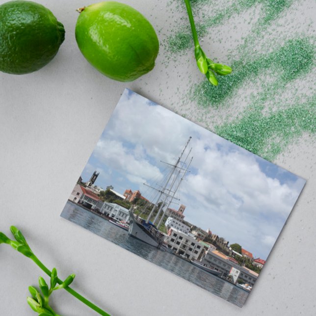 Segelboot in Grenada Postkarte (Von Creator hochgeladen)