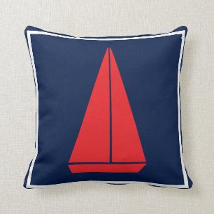 Segelboot Kissen