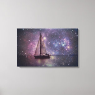 Segelboot Leinwand Wrap