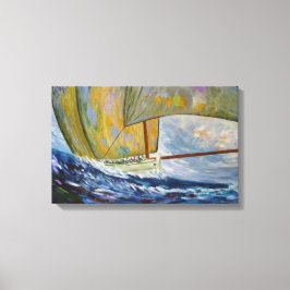 Segelboot Leinwanddruck