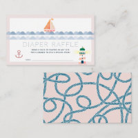 Segelboot & Leuchtturm Rosa Windeldrehmaschine TIc
