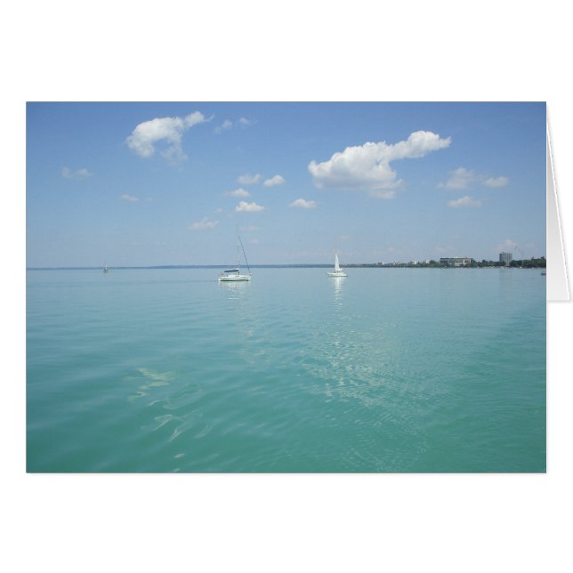 Segelboot Nr. 1 (Vorderseite (Horizontal))