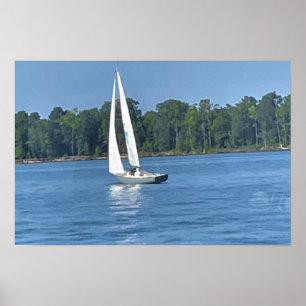 Segelboot Poster