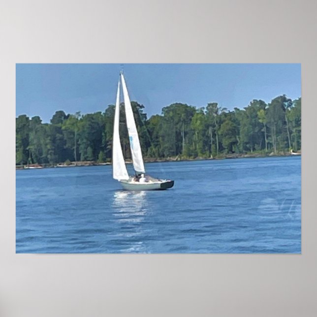 Segelboot Poster (Vorne)