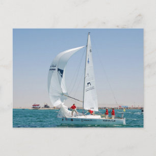Segelboot Postkarte