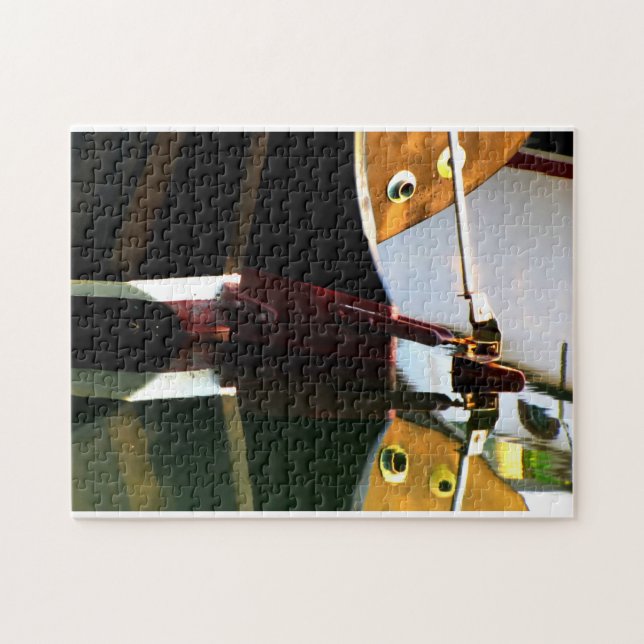 Segelboot-Reflektions-Puzzle Puzzle (Horizontal)