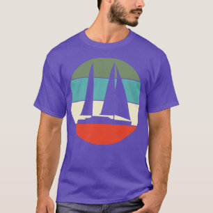 Segelboot Retro 1 T-Shirt