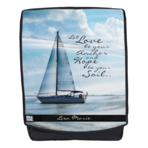 Segelboot Rucksack