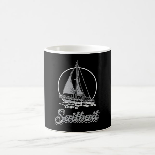 Segelboot Segelboot Segelboot Sailboat Funny Kaffeetasse (Mittel)