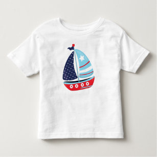 Segelboot, Segeln, Segeln, Boot, Schiff, Segeln Kleinkind T-shirt