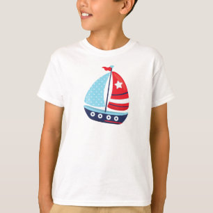 Segelboot, Segeln, Segeln, Segeln, Boot, Schiff T-Shirt