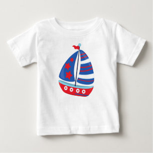 Segelboot, Segeln, Segeln, Segeln, Segeln, Schiff, Baby T-shirt