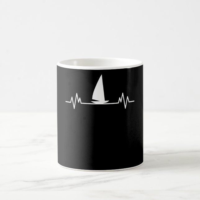 Segelboot Skipper Skipper Fun Catamaran Geschenk Kaffeetasse (Mittel)