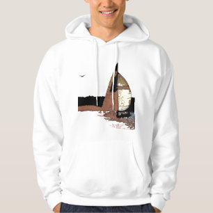 Segelboot-Sweatshirt Hoodie