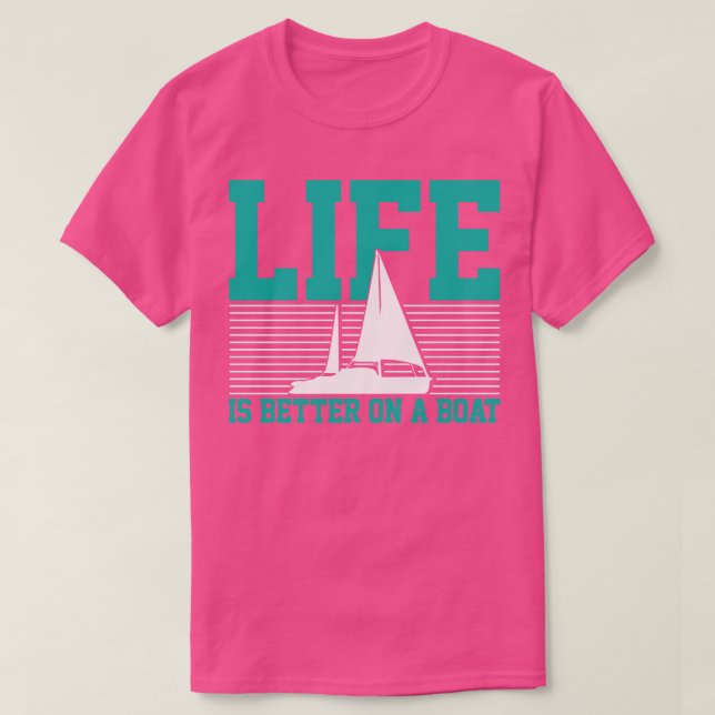 Segelboot T-Shirt (Design vorne)